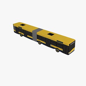 Low Poly City Bus