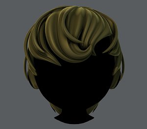 boy hair 3D model