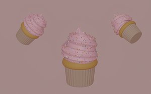 Cupcake 3D model