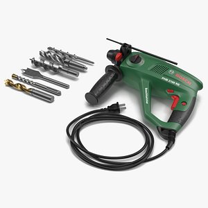 Pneumatic Hammer Bosch with Drill Bits
