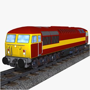 british rail class 56 diesel electric locomotive model