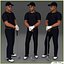 Weißer Golfspieler CG