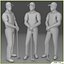 Weißer Golfspieler CG