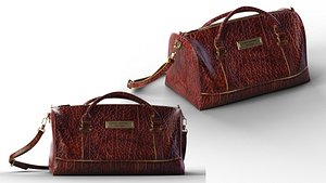 Travelling Handbag 3D model