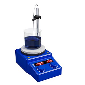 3D Lab Magnetic Stirrer Hotplate model