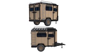cargo Trailer 3D model