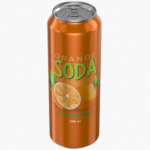 3D Standard Soda Can 568ml