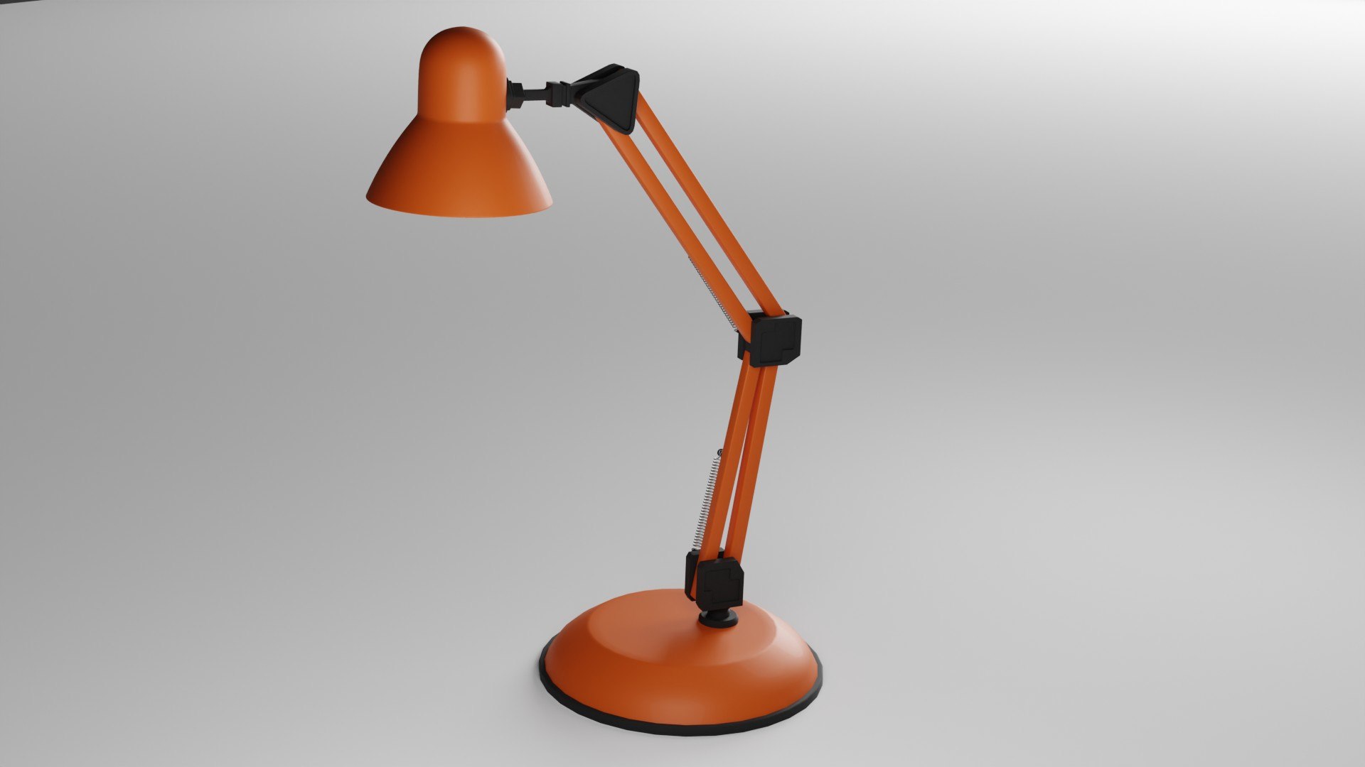 3D model Orange Desk Lamp - TurboSquid 1928749