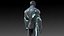 Überlegenes, mit Iron Man-Rüstung ausgerüstetes 3D-Modell