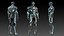 Überlegenes, mit Iron Man-Rüstung ausgerüstetes 3D-Modell