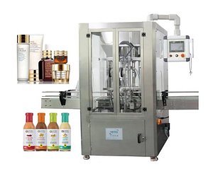 5-Head Linear Capping Machine with Servo Indexing Touchscreen Control