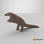 3D Realistic Pangolin in Standing Pose model