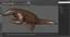 3D Realistic Pangolin in Standing Pose model