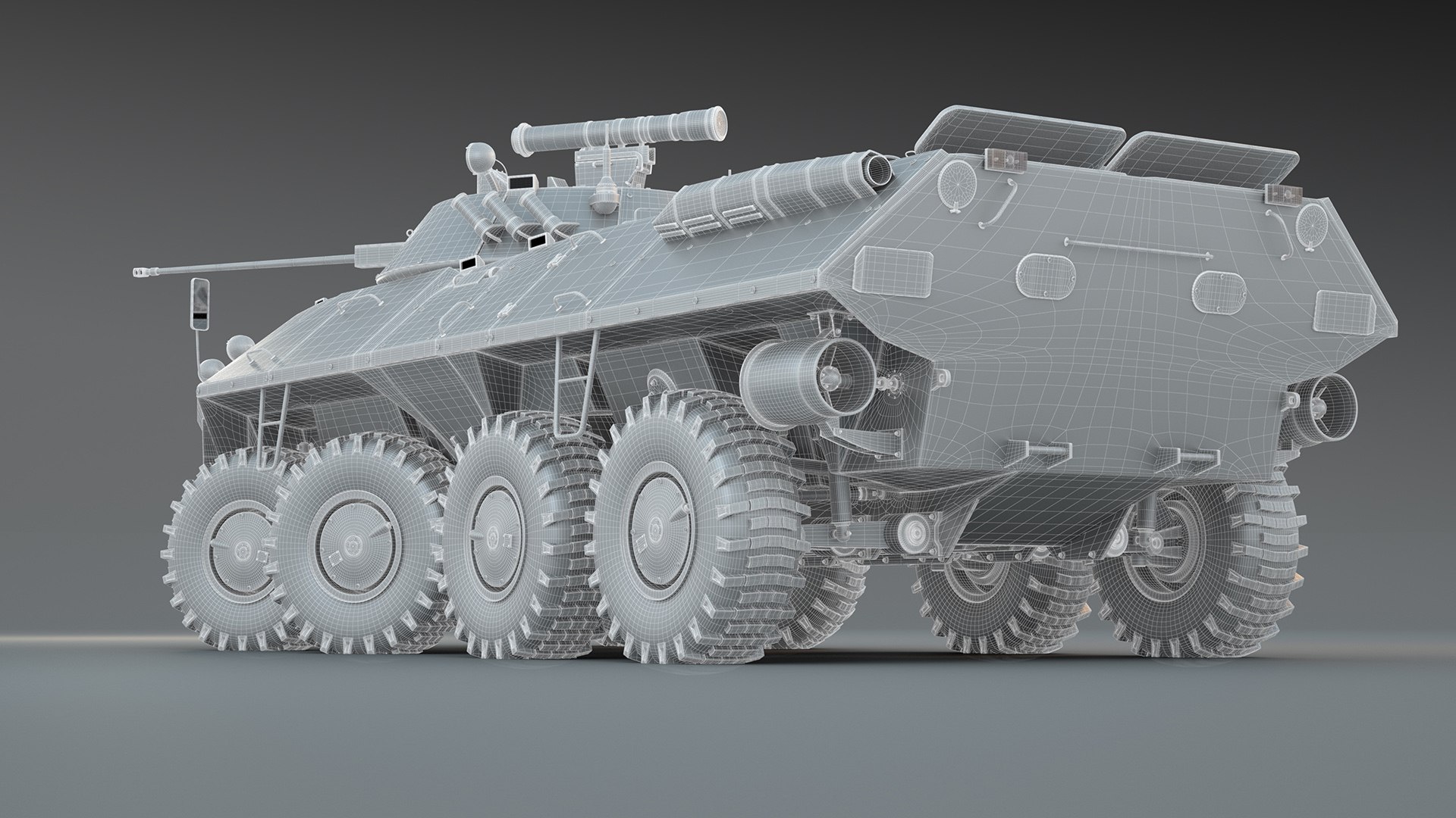 3D Btr-90 Rostok Apc - TurboSquid 1326603