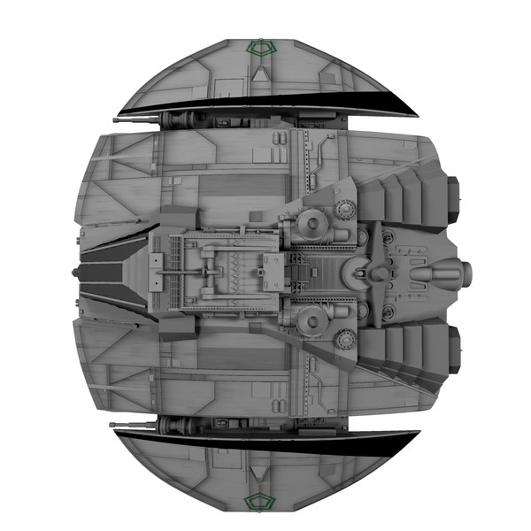 3d cylon raider battlestar galactica model