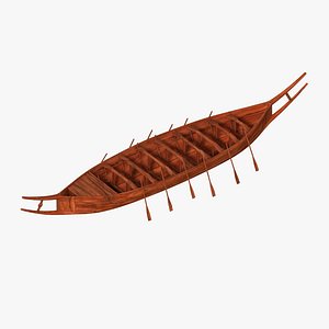 Ancient Row Boat