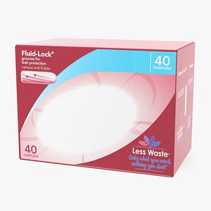 Menstrual Tampons Package