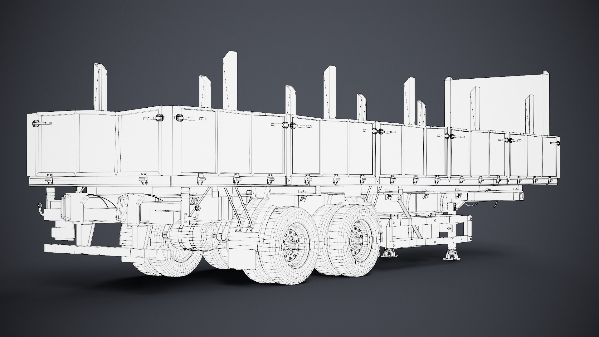 3D Side Wall Trailer Chassis Realtime model https://p.turbosquid.com/ts-thumb/dx/4hOvD2/IJ/wire2/jpg/1721725574/1920x1080/fit_q87/b96d61b1966a5226fc12d7eb86b5646f18c2f58e/wire2.jpg