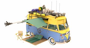 Minion_Camp_Van