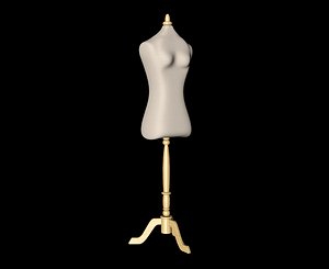 dummy tailors mannequin 3d c4d