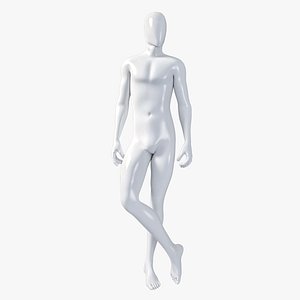 male mannequin 3d model