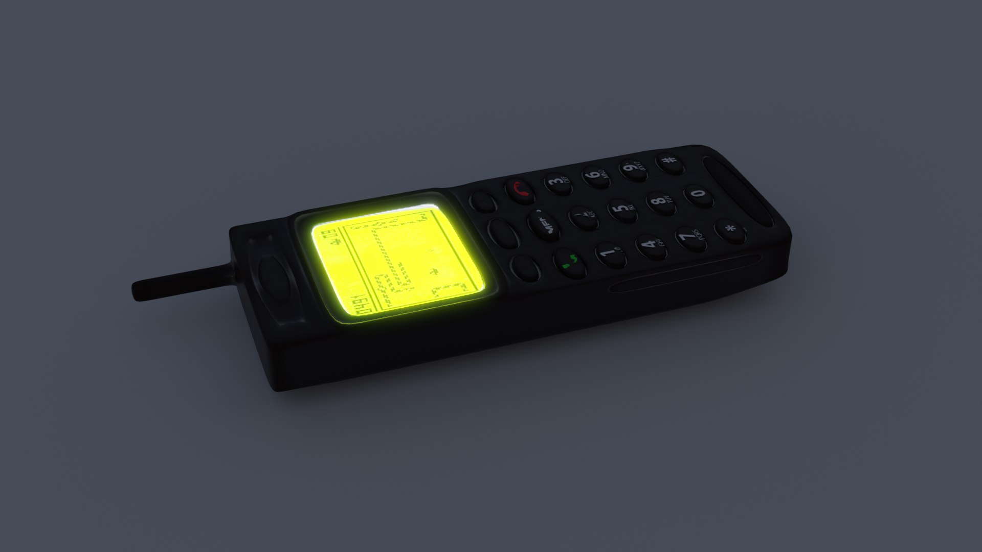 3D Retro Phone - TurboSquid 1972240