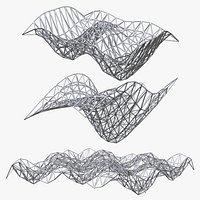 Parametric Steel Frame Canopies Set-01