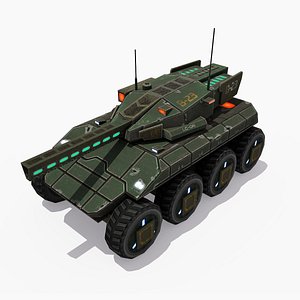 Sci-Fi Weel Tank Bear