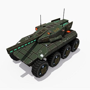 Sci-Fi Weel Tank Bear