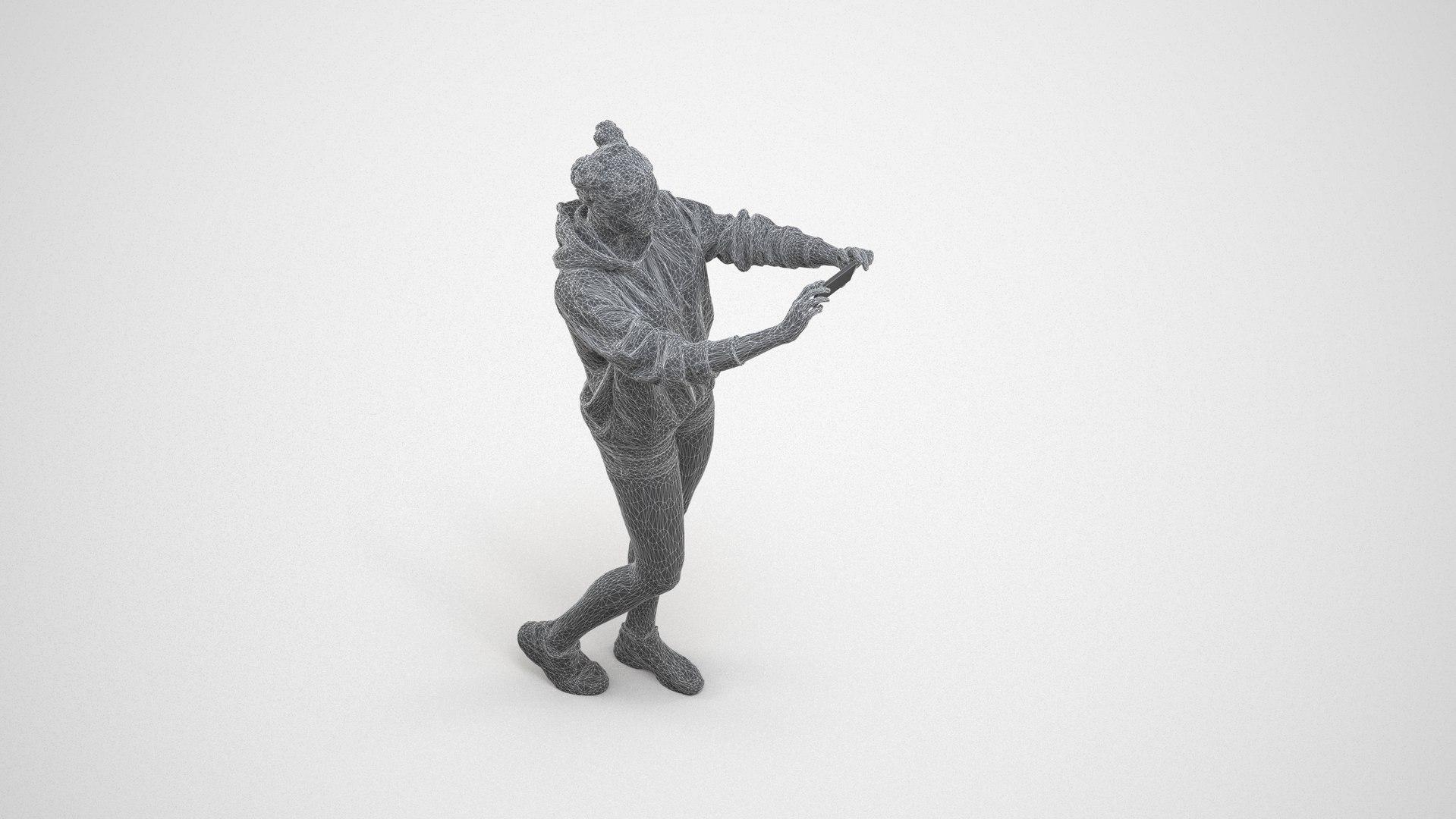 3D 00537Helen007 - Adult Indian woman taking photo with smartphone in autumn or spring attire https://p.turbosquid.com/ts-thumb/dx/P2l7tU/02/00537_helen007_wireframe_frame_0005/jpg/1773188300/1920x1080/fit_q87/75945d6c161c208871de860d5e078a35b57e6fd9/00537_helen007_wireframe_frame_0005.jpg