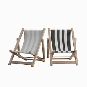 Beach Chair Deck 06 3D model