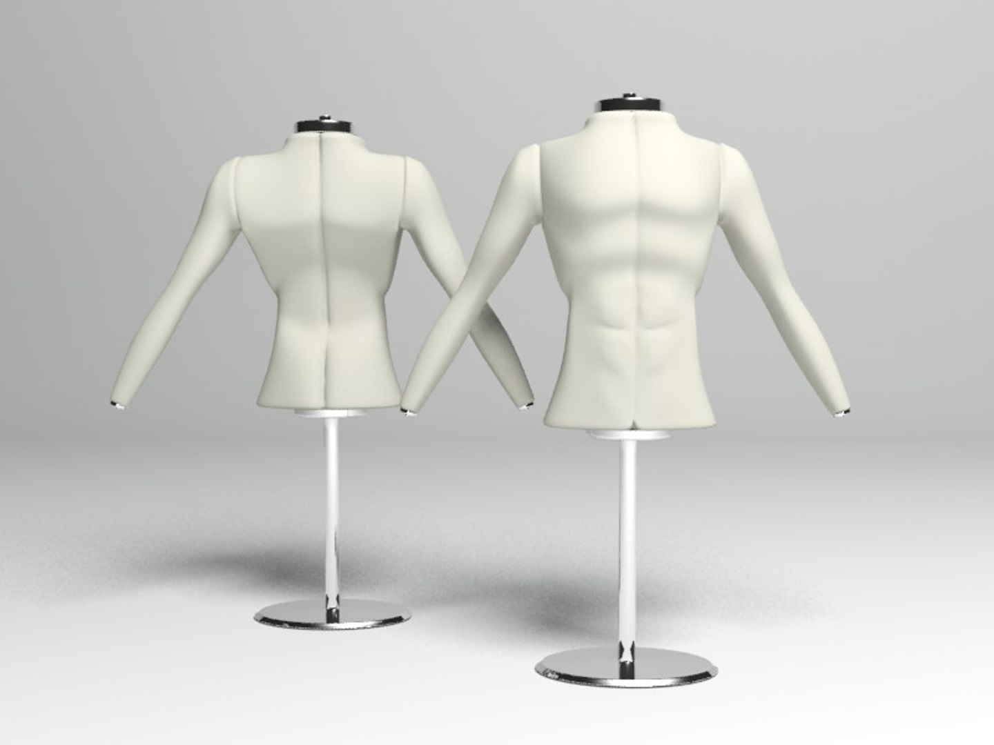3ds Mannequin Modeled