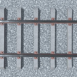 3D Railway line model