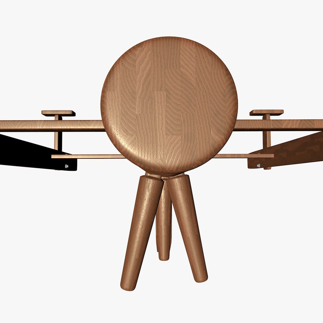 Wooden Dummy 3d C4d