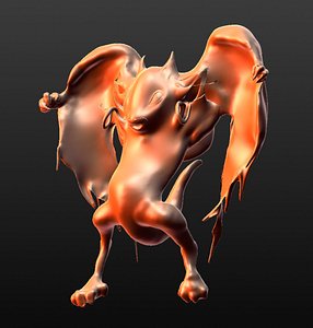 little demon lil hoodie 3D