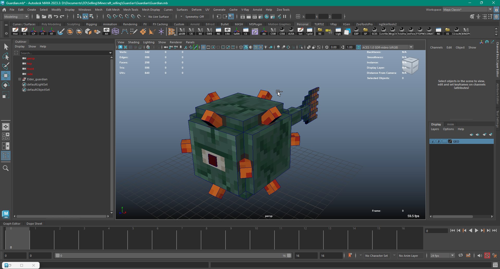 3D Minecraft Guardian model https://p.turbosquid.com/ts-thumb/dx/YlTCJr/OO/maya_jphnf8gh6x/png/1772787645/1920x1080/fit_q87/078a5bf50c4dbd254e40b47b7f720b855fd56539/maya_jphnf8gh6x.jpg