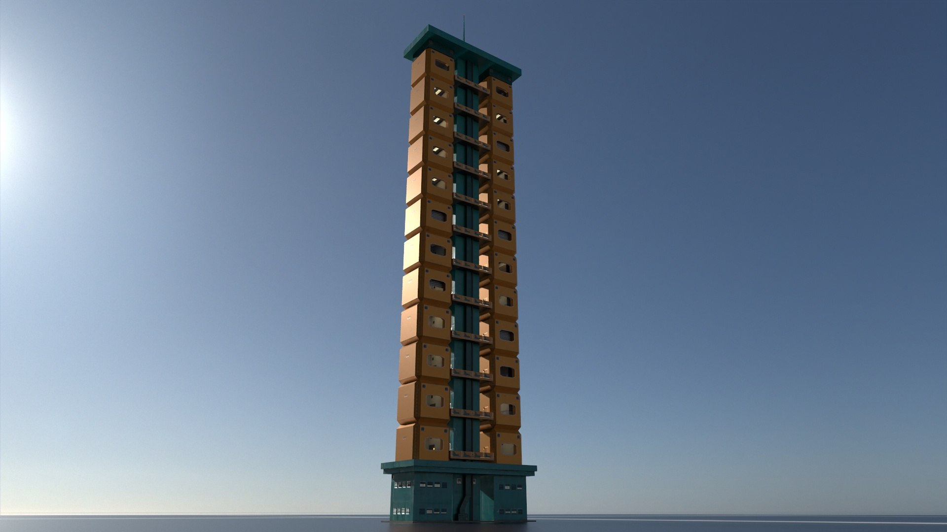 Cyberpunk LowCost  Housing Tower  Brutalist Stackable Apartments 4K PBR model https://p.turbosquid.com/ts-thumb/dx/ZpPQf8/3u/cpap2/jpg/1765292051/1920x1080/fit_q87/e93f9b0dcbda1dfeac59316396c71e80d37b5a4f/cpap2.jpg