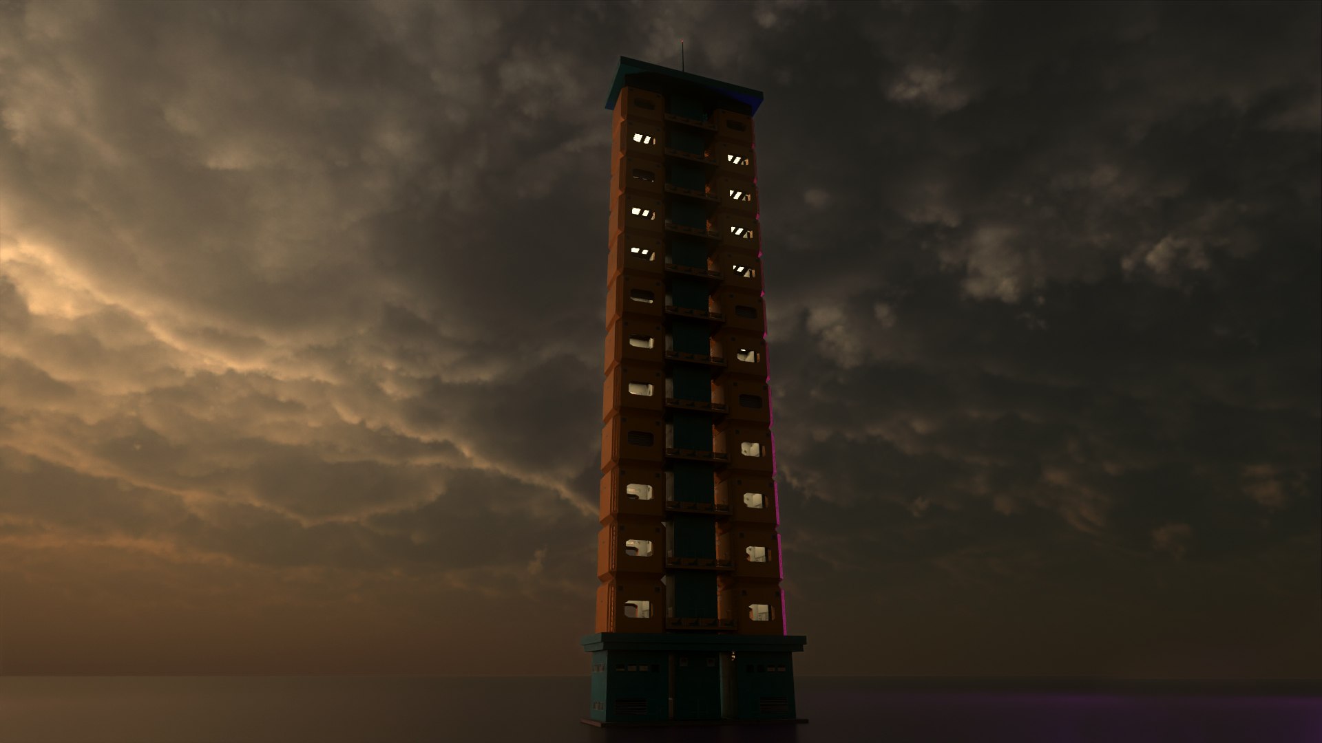 Cyberpunk LowCost  Housing Tower  Brutalist Stackable Apartments 4K PBR model https://p.turbosquid.com/ts-thumb/dx/ZpPQf8/dZ/cpap8/jpg/1765292053/1920x1080/fit_q87/b9d9e79ffc7e924cfcf508a4c451c3cd0626e4f9/cpap8.jpg