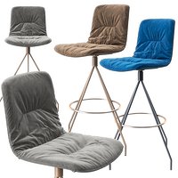 Klip barstool by Viccarbe