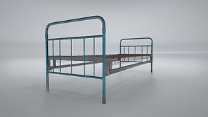 SHELL BED FROM THE USSR 3D model