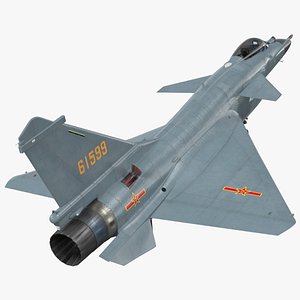 Chengdu J10 B Chinese Air Force 3D model