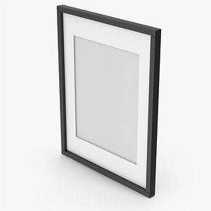 3D Black Picture Frame