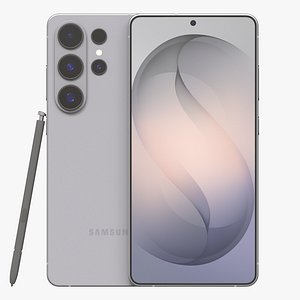 3D model Samsung Galaxy S26 Ultra Silver Shadow