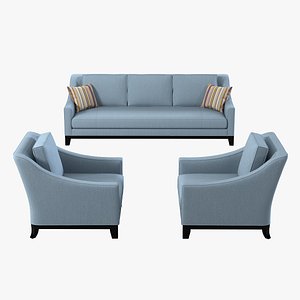 3d model baker neue sofa chair