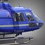 eurocopter rescue helicopter 3d max
