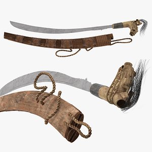 3D Langgai Tinggang model