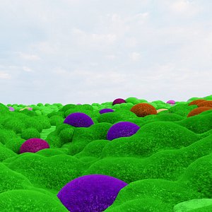 Stylized Moss Hills