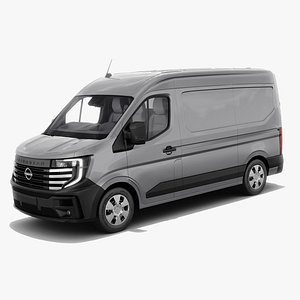 Nissan Interstar Van L2H2 2024 with interior 3D