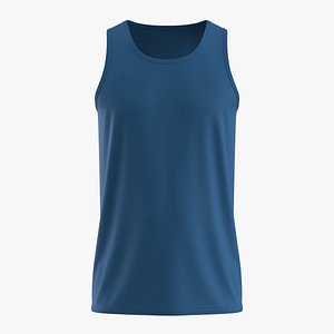 3D Thick Strap Tank Tops