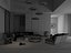 Sala de estar moderna e minimalista